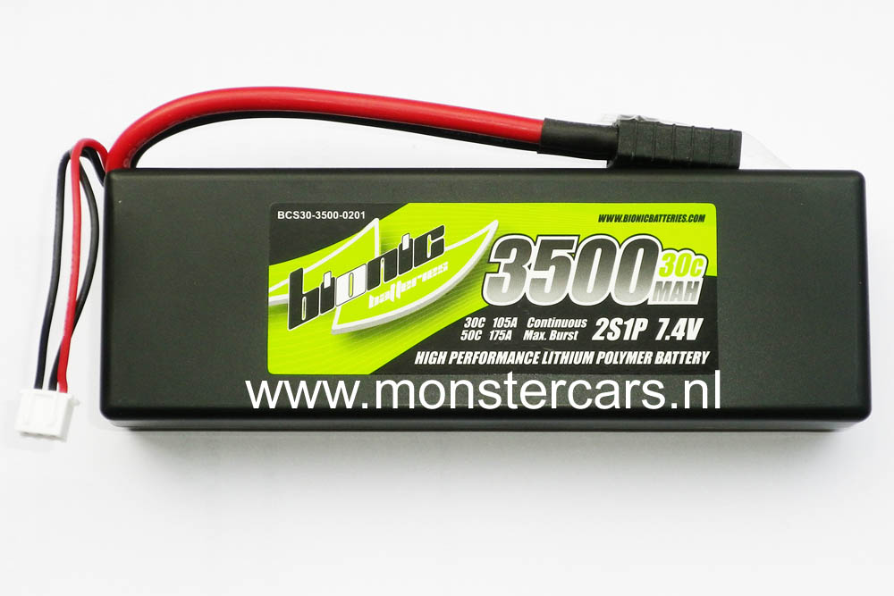 Bionic 7,4V 3500mAh 30/50C LiPo Accu